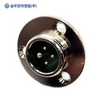 SAMWOO ELECTRONICS SCK-12-4R Circular Connector Receptacle Type 4 Pin Compact Industrial Panel Mount Socket Made in Korea Genuine