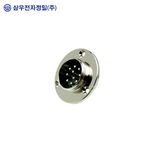 SAMWOO ELECTRONICS SCK-25-10R Circular Connector Receptacle Type 10 Pin Heavy Duty Industrial Panel Mount Socket Made in Korea Genuine