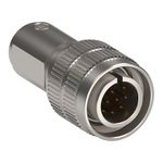 SAMWOO ELECTRONICS Circular Connector SW-10W-12(P)K, Plug Type, Screw mounting, Super-miniature with multi-contact, Precise design, Protection rating of IP67 with overmolding