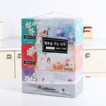 [Happy S&P Paper] Tree of Happiness Facial Tissues 180 Sheets × 3 Bundles (1 Pack) – Soft and Safe Natural Pulp Facial Tissues – Made in Korea