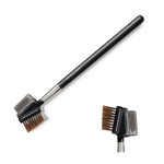  [Mustaev] Secret E95 Brow Comb Brush _ Dual-Function for Natural Brows & Precise Grooming _ Made in Korea