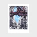 [GAHYUN ART] Park Ki-Hoon - Coexistence _ Silkscreen Print, The Coexistence of a Leopard and the City _ Korea