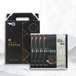 Brightday Unsalted Gopchang Seaweed Gift Set (24g × 4 packs) _ Crispy, savory Korean seaweed made with 100% locally grown laver