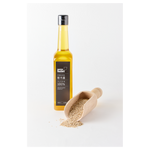 QUEENBUCKET Korean Cold-Pressed Sesame Oil  500ml  _ 100% Korean Sesame Seeds, Premium Raw Sesame Oil _ Made in Korea