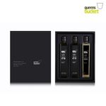 QUEENSBUCKET Korean Sesame Oil · Perilla Oil · Sesame Seeds 200ml Set _ Premium Korean Cold-Pressed Oils & Seeds