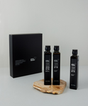 QUEENSBUCKET Korean Sesame Oil · Perilla Oil · Black Sesame Oil Set (200ml each) _ Premium Cold-Pressed Oils