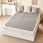 HURIZ The-Hot Large (140X180cm) Carbon Heating Mat with Timer _ EMF Certified, Fast & Even Heating _ Made in Korea