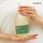 AMINI All-in-One Natural Hair Cleanser 500g – 100% Natural Surfactant Deep Scalp Cleanser & Protein Hair-Care Shampoo