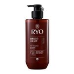 RYO BROWN Hair Strengthen & Volume Shampoo 480ml – 48-Hour Root Volume, Hair-Loss Relief, Anti-Aging Ginseng, Caffeine, Triple Collagen™, Low-pH _ Made in KOREA