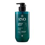 RYO GREEN Deep Cleansing & Cooling Shampoo 480ml – Oily Scalp Purifying Shampoo with Ginseng, Caffeine & Triple Collagen™ | Removes Sebum & Micro-Dust _ Made in KOREA