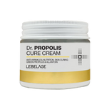 LEBELAGE Dr. Propolis Cure Cream – Green Propolis & Allantoin Nutrition, Soothing & Anti-Wrinkle Care Cream _ Made in Korea