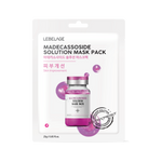 LEBELAGE Madecassoside Solution Mask Pack – Calming & Recovery Care for Damaged Skin _ Made in Korea