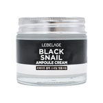 LEBELAGE Black Snail Ampoule Cream for Deep Nutrition Elasticity and Radiant Skin Barrier Care 70ml _ Made in Korea