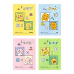 Kakao Friends Say Cheese B5 New Semester Bound Notebook (Ryan/Apeach/Muzi/Choonsik) | 180° Flat Lay Notebook | Made in Korea