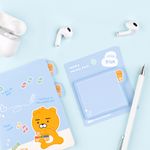 Kakao Friends Little Friends Lovely Index Sticky Notes 40 Sheets | Pastel Color Post-it | No Residue & Portable | Made in Korea