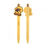 Kakao Friends Choonsik 'Sweet Potato' Gel Pen 1.0mm | Smooth Gel Ink Pen | Cute Figure Topper | Designed in Korea