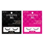 2:LA Lifting Goddess False Eyelashes – No-Glue One-Touch Lash Extension | 3-Second Application | Medical-Grade Adhesive | Waterproof 24H Wear (Pretty Eye / Sexy Eye)_ Made In KOREA