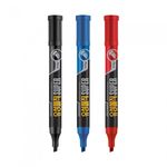 [Monami] Super Permanent Marker Chisel Tip | Super Ink for Coated Surfaces | Mild Odor/Fast Drying | Chisel Nib 1–4mm | Made in Korea