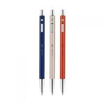 [Monami] 153 ID Mechanical Pencil 0.5mm | Low-Center of Gravity Design/Stable Writing | Glossy Metal Body/Chrome Plated | Made in Korea