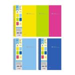 [Penpia] 3000 Large PP Cover Spring Notebook | 75g Wood-Free Paper / 75 Sheets | 190*260mm | Twin Spiral Bound | Made in Korea