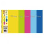 [Penpia] 4000 Medium PP Cover Spring Notebook (25-Size) | Lined Paper / 100 Sheets | 150*206mm | Left Twin Spiral Bound | Made in Korea