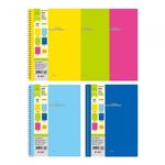 [Penpia] 5000 Large PP Cover Spring Notebook | 75g Wood-Free Paper / 108 Sheets | 190*260mm | Twin Spiral Bound | Made in Korea
