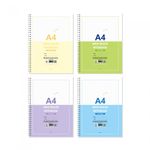 [Penpia] 3500 Grid Square Notebook | 50 Sheets | 188*260mm | Left Twin Spiral Bound | Made in Korea