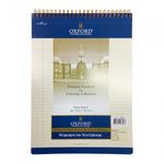 [Oxford] 5000 Top Spiral Perforated Notebook A4 | Yellow Lined Paper / 90 Sheets | 210*297mm | Top Twin Spiral Bound