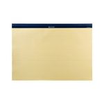 [Oxford] 6000 Legal Pad A3 Size Yellow | 8mm Lined / 80 Sheets | 420*297mm | Top Glue Bound | Made in Korea