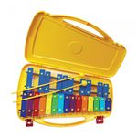 [YoungChang] 25-Key Xylophone Yellow YX-25KY | Rainbow Keys | Accurate Pitch | Paper Case | Made in Korea