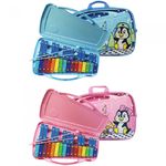 [YoungChang] 27-Key Xylophone Blue & Pink YX-27KB/KP | Rainbow Keys | Accurate Pitch | Includes Carrying Bag | Made in Korea