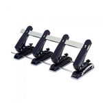 [PEACE] 4-Hole EZ Power Punch | 50% Less Force | Adjustable Hole Spacing | Modern Ergonomic Design | Made in Korea