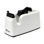 [PEACE] Automatic Multi-Safety Tape Dispenser | Dual Core (1" & 3") | Concealed Blade | One-Handed Operation | Built-in Organizer | Made in Korea