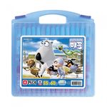 DONG-A BACKKOM Oil Pastels 55 Colors (60 Sticks) for Boys | Premium Large Set | ACMI, CE, KC Certified Safety | Durable & Vibrant | Made in Korea