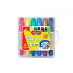 DONG-A TORU Glass Colors 6 Colors | Washable Window Crayons | Twistable Pen Type | ACMI & CE Certified | Made in Korea