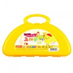 [DONG-A] Yellow Chick Non-Messy Crayons | 24 Colors | ACMI & CE Certified Safety | Non-Staining Formula | Made in Korea