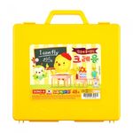 DONG-A Yellow Chick Non-Messy Crayons 48 Colors | ACMI & CE Certified Safety | Non-Staining Formula | Made in Korea