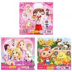 DONG-A Watercolor Paint Set 18 Colors (6cc) for Girls | Pink Character Case | ACMI & CE Certified Safety | Vivid & Easy Blending | Made in Korea