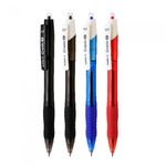 DONG-A Chronix DX Hybrid Ballpoint Pen 0.7mm | Black, Blue, Red Options | Urban Slim Design | Soft Rubber Grip | Made in Korea