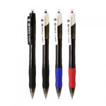 DONG-A Chronix DX Hybrid Ballpoint Pen 1.0mm | Black, Blue, Red Options | Urban Slim Design | Soft Rubber Grip | Made in Korea