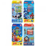 DONG-A Character Pencils for Boys 10pcs | HB, B Options | Blue Character Design (Thomas & Friends, BACKKOM) | Smooth & Break-Resistant | Made in Korea
