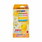 DONG-A Yellow Chick Pencils 10pcs | HB, B, 2B Options | Smooth Graphite for Kids | Break-Resistant | Made in Korea