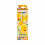 DONG-A Yellow Chick Pencils 5pcs | HB, B, 2B Options | Smooth Graphite for Kids | Break-Resistant | Made in Korea