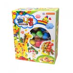 Donerland Funny Corn 120 Pcs (HB03011) | 15g Mini Starter Pack | Eco-Friendly Corn Starch Play Corn | Sticks with Water | Made in Korea