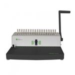 Munhwa PMHBW12 Professional 21-Hole Plastic Comb Binding Machine with 15-Sheet Punching and 500-Sheet Binding Capacity