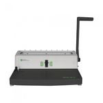 Munhwa PMHBW12 Professional 3:1 Pitch Manual Wire Binding Machine with 15-Sheet Punching and 4-Level Depth Control