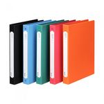 Munhwa File B342-71 Traditional A4 3-Ring Color Hardboard Binder 1-Inch Capacity High Durability Made in Korea