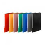 Munhwa Professional A4 PP Top-Bind Punchless File F430-7 | One-Touch Lever Clip | 7 Color Options | No-Hole Binding | Made in Korea