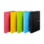 Munhwa Neo Multi-Lever Double Punchless File F832-7 | A4 Size | Twin Wire-Clip & Rubber Lever Mechanism | Eco-Friendly PP | Made in Korea