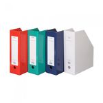 Munhwa File F190-72 A4 Multi-Functional Desktop File Box with Finger-Hole and Waterproof Coating for Magazine and Document Organizing Made in Korea